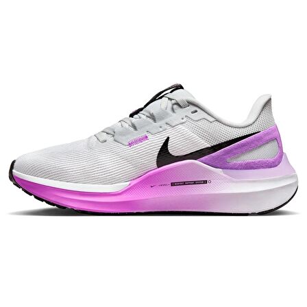 Nike W Air Zoom Structure 24 Running Shoes Yürüyüş Koşu Ayakkabısı Beyaz Mor