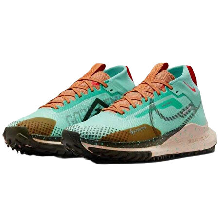 Nike React Pegasus Trail 4 GoreTex Su Geçirmez Reflektörlü Yürüyüş Koşu Ayakkabısı Yeşil