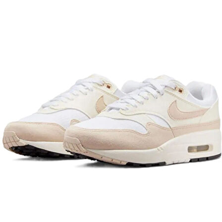 Nike Air Max 1 Womens Sneaker White Kadın Günlük Spor Ayakkabı Beyaz