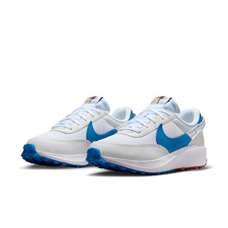 Nike Waffle Debut SE White Blue Sneaker Günlük Spor Ayakkabı Beyaz Mavi