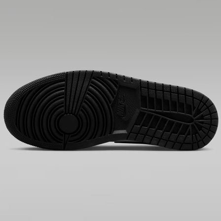 Nike Air Jordan 1 Mid Panda Unisex Leather Sneaker Hakiki Deri Bilekli Günlük Spor Ayakkabı Siyah-Beyaz