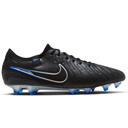 Nike Tiempo Legend 10 Elite FG Pro Soccer Shoes Çim Saha Kramponu Siyah