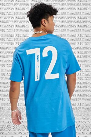 Nike Sportswear Standard issue Short Sleeve Tee Pamuklu Erkek Tişört Mavi