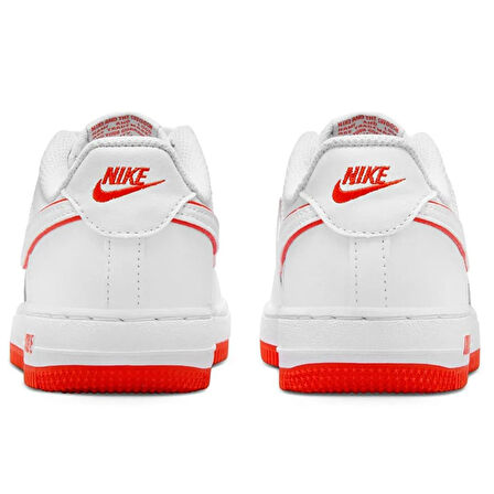 Nike Air Force Low 1 PS White Leather Sneaker Hakiki Deri Unisex Günlük Spor Ayakkabı Beyaz