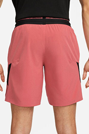 Nike Pro Dri Fit Flex Rep 3.0 Unlined Training Erkek Şort Kremit