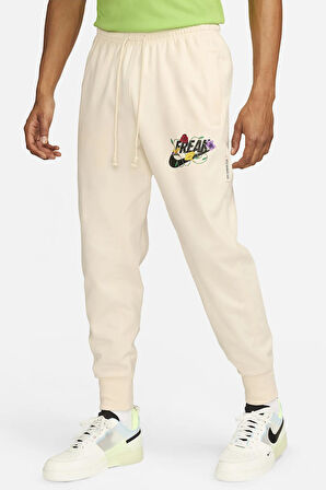 Nike Giannis Dri Fit Jogger Erkek Eşofman Altı Krem