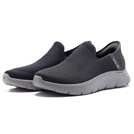 Skechers Go Walk Flex-Slip-ins Memory Foam Mens Sneaker Grey Hafızalı Taban Erkek Günlük Spor Ayakkabı Gri