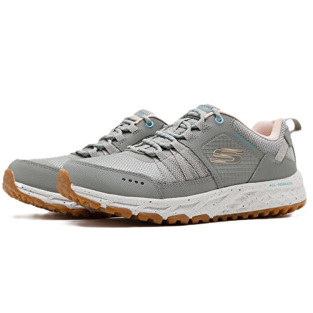 Skechers Escape Plan-Endless Pursuit Water Repellent Leather Memory Foam Womens Outdoor Shoes Su Tutmayan Hafızalı Taban Hakiki Deri Kadın Outdoor Ayakkabı Yeşil 