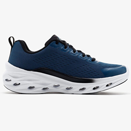 Skechers With Air Cooled Memory Foam Mens Walking White Hafızalı Taban Erkek Yürüyüş Ayakkabısı Mavi