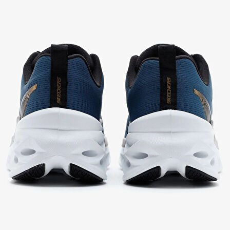 Skechers With Air Cooled Memory Foam Mens Walking White Hafızalı Taban Erkek Yürüyüş Ayakkabısı Mavi