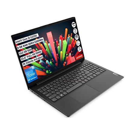 Lenovo V15 G3 Iap Intel Core™ I5-1235U 8 GB 512 GB SSD 15.6" FHD FreeDos 82TT00A5TX