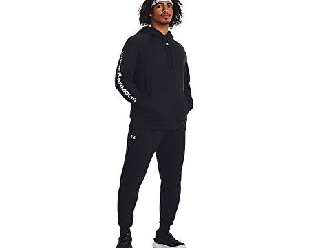Under Armour Ua Rival Fleece Suıt Erkek Günlük Eşofman Takımı 1379768-001 Siyah