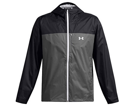 Under Armour Cloudstrike Colorblock Jkt Erkek Outdoor Yağmurluk Ceket 1381880-001 Siyah