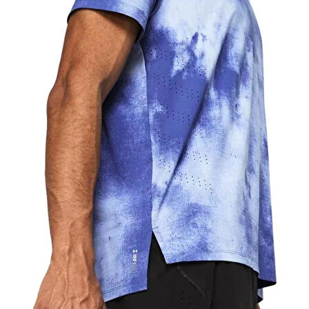Launch Elite Wash Ss Erkek Mor Koşu T-Shirt 1382615-539