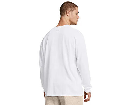Under Armour Ua Hw Tonal Wordmark Ls Erkek Uzun Kollu Tişört 1382890-100 Renkli