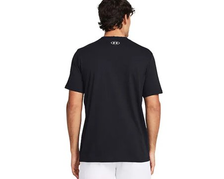 Under Armour Ua Sportstyle Logo Update Ss Erkek Günlük Tişört 1382911-001 Siyah