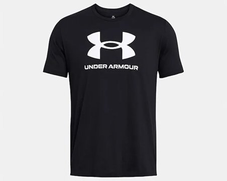 Under Armour Ua Sportstyle Logo Update Ss Erkek Günlük Tişört 1382911-001 Siyah