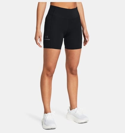 Under Armour UA Launch 6in Short Siyah Kadın Şort 1383418-001
