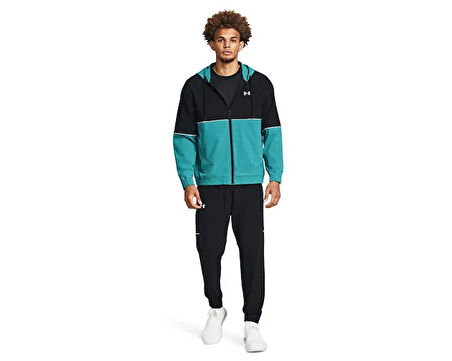 Under Armour Ua Zone Woven Pant Erkek Günlük Eşofman Altı 1383401-001 Siyah