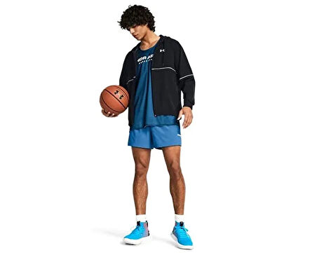 Under Armour Ua Zone Woven Jacket Erkek Günlük Ceket 1383400-001 Siyah