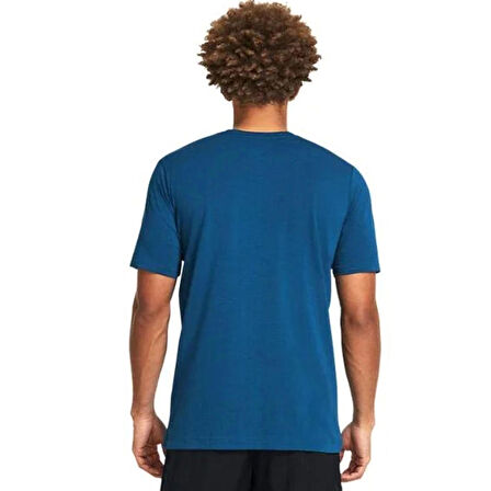 Curry Champ Mindset Erkek Mavi Basketbol T-Shirt 1383382-426