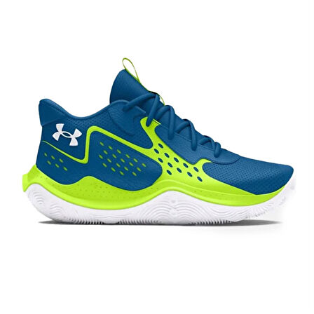 Under Armour Ua Gs Jet '23 Çocuk Basketbol Ayakkabısı 3026635-401 Mavi