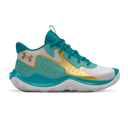 Under Armour Ua Gs Jet '23 Çocuk Basketbol Ayakkabısı 3026635-103 Gri