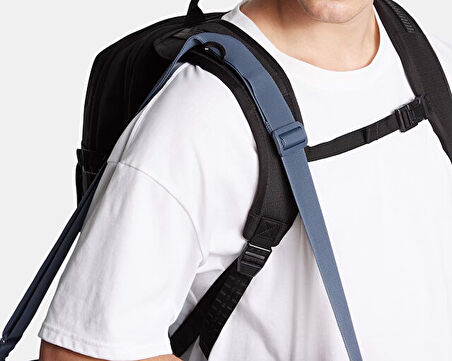 Under Armour Ua Triumph Sport Backpack Sırt Çantası-Uzunluk: 55 cm, Genişlik: 27 cm, Yükseklik: 26 cm 1372290-003 Siyah