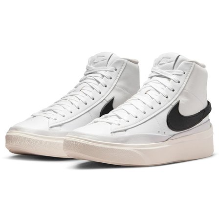 Nike Blazer Phantom Mid Leather Unisex Sneaker White Hakiki Deri Bilekli  Günlük Spor Ayakkabı Beyaz