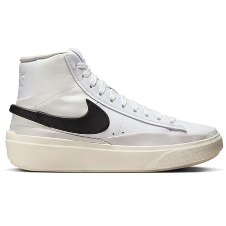 Nike Blazer Phantom Mid Leather Unisex Sneaker White Hakiki Deri Bilekli  Günlük Spor Ayakkabı Beyaz