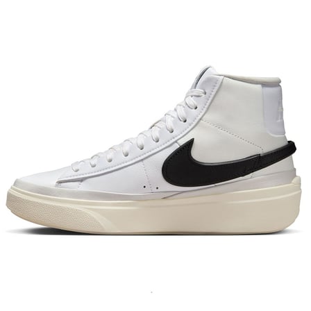 Nike Blazer Phantom Mid Leather Unisex Sneaker White Hakiki Deri Bilekli  Günlük Spor Ayakkabı Beyaz