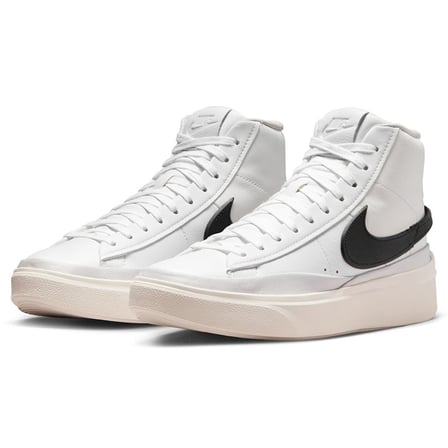 Nike Blazer Phantom Mid Leather Unisex Sneaker White Hakiki Deri Bilekli  Günlük Spor Ayakkabı Beyaz