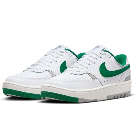 Nike Gamma Force Womens Leather Sneaker White Hakiki Deri Kadın Günlük Spor Ayakkabı Beyaz