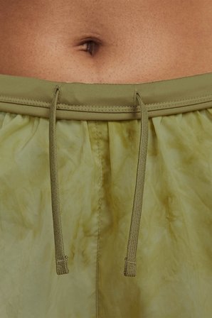 Nike Dri Fit Repel 3 İn Womens Running Short Fermuar Cepli Kadın Koşu Şortu Yeşil