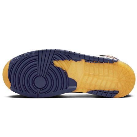 Nike Air Jordan MID Goretex Leather Sneaker Hakiki Deri Bilekli Su Geçirmez Nefes Alan Günlük Spor Ayakkabı Lacivert