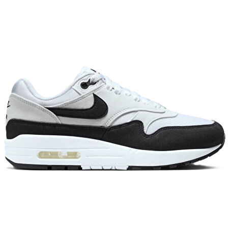 Nike Air Max 1 Womens Sneaker Kadın Günlük Spor Ayakkabı Siyah- Beyaz