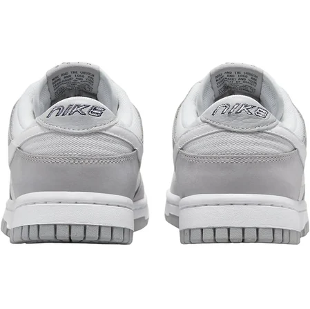 Nike Dunk Low LX NBRD Leather Unisex Sneaker Grey Hakiki Deri Unisex Günlük Spor Ayakkabı Gri