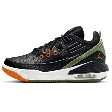 Nike Jordan Max Aura 5 Shoes Leather Hakiki Deri Bilekli Unisex Spor Ayakkabı Siyah