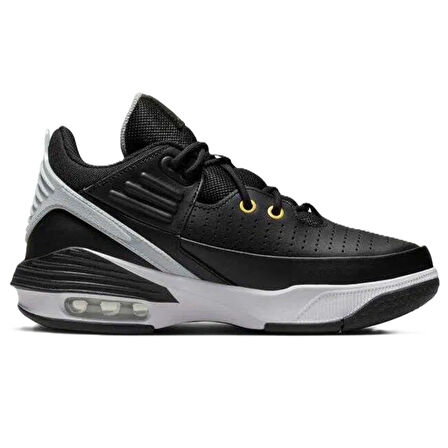 Nike Air Jordan Max Auro 5 Unisex Leather Basketball Shoes Hakiki Deri Basketbol Ayakkabısı Siyah