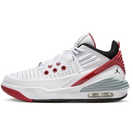Nike Jordan Max Aura 5 Shoes Leather Hakiki Deri Bilekli Unisex Spor Ayakkabı Beyaz