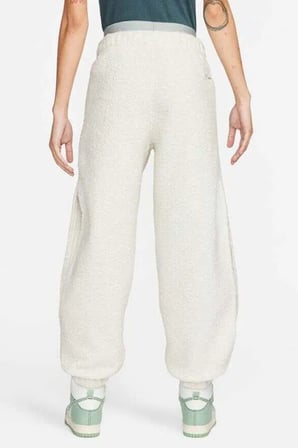 Nike Sportswear Collection Sherpa Loose Fit High Rise Jogger Kadın Yüksek Belli Eşofman Altı Taş Rengi