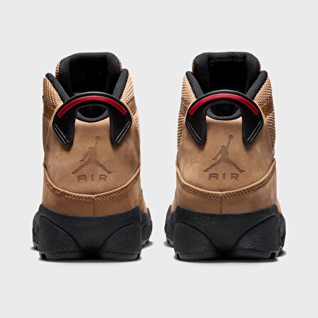 Nike Jordan Winterized 6 Rings Sneaker Hakiki Deri Bilekli Günlük Spor Ayakkabı Kahverengi