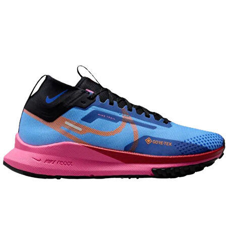 Nike React Pegasus Trail 4 GoreTex Su Geçirmez Nefes Alan Reflektörlü Yürüyüş Koşu Ayakkabısı Mavi