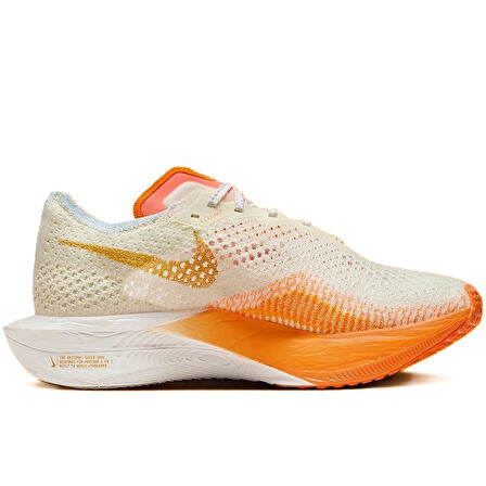 Nike Zoomx Vaporfly Next%3 Running Shoes Ultra Hafif Unisex Koşu Ayakkabısı Krem Turuncu