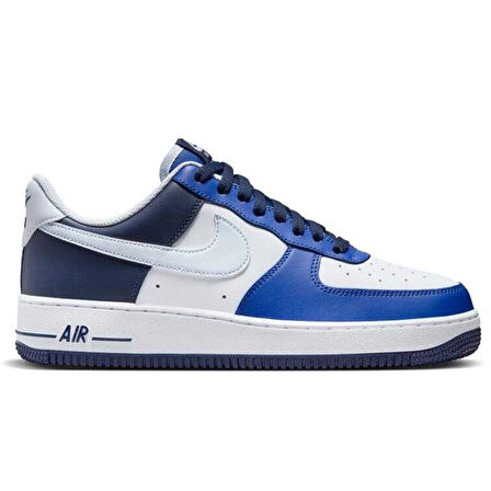 Nike Air Force 1 '07 LV8 Leather Unisex Sneaker Swoosh Hakiki Deri Günlük Spor Ayakkabı Beyaz
