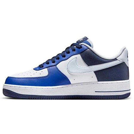 Nike Air Force 1 '07 LV8 Leather Unisex Sneaker Swoosh Hakiki Deri Günlük Spor Ayakkabı Beyaz