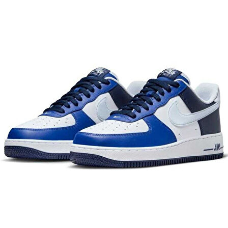Nike Air Force 1 '07 LV8 Leather Unisex Sneaker Swoosh Hakiki Deri Günlük Spor Ayakkabı Beyaz