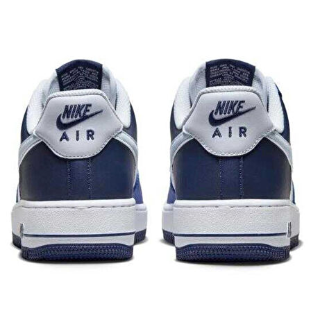 Nike Air Force 1 '07 LV8 Leather Unisex Sneaker Swoosh Hakiki Deri Günlük Spor Ayakkabı Beyaz