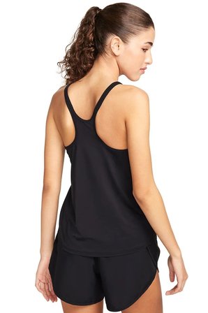 Nike One Classic Dri Fit Womens Tank Reflektörlü Kadın Antreman Atleti Siyah