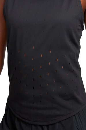 Nike Dri Fit AeroSwift Running ADV Singlet Tank Top Black Lazer Kesim Koşu Atleti Siyah